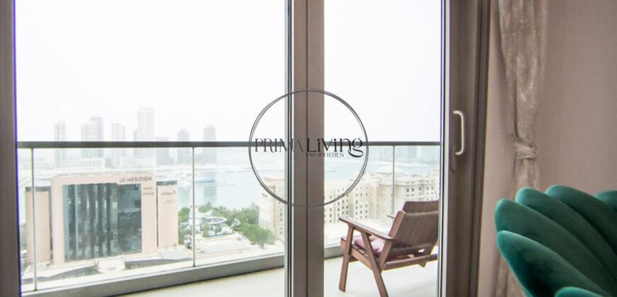 Spacious Balcony | Close to tram | Furnished