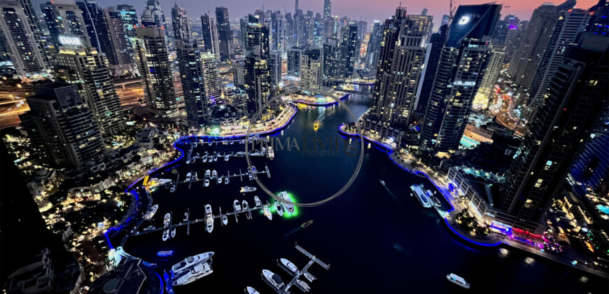 Fully Furnished | Full Amenities | Full marina View