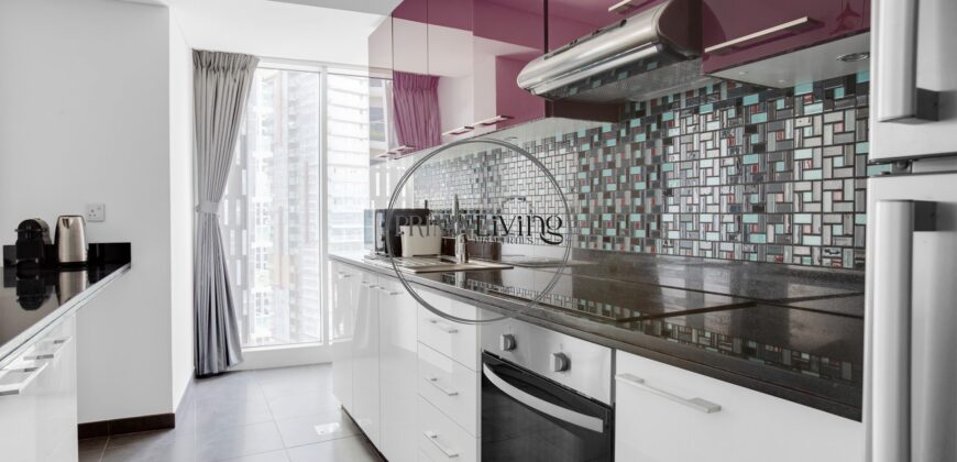 Upgraded | Fully Furnished | 2 Bedrooms | High Floor