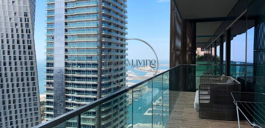 High Floor | Full Marina View | Spacious Layout