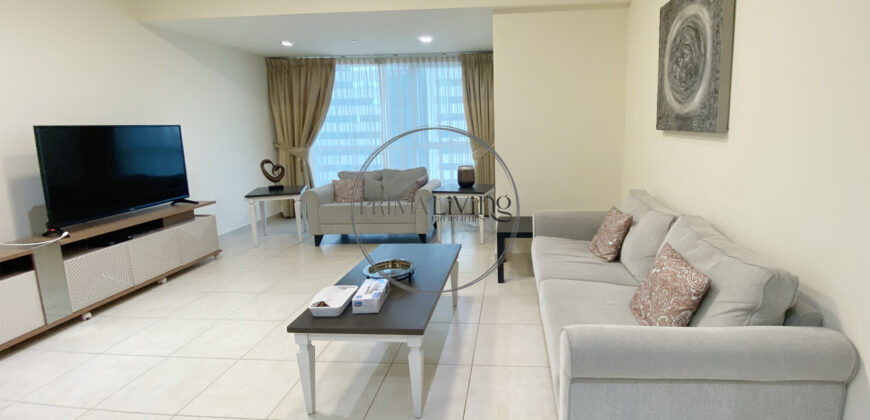 Furnished | Partial Sea View | Chiller Free | 4 Cheques