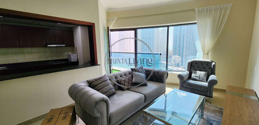 Marina View | Furnished | Chiller Free | Large Balcony