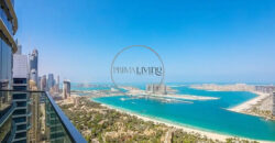 Palm & Sea View | Furnished | Luxury Apartment