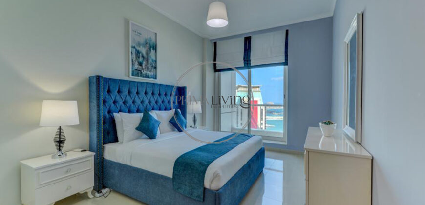 Sea & Marina View | Furnished | Excellent Location