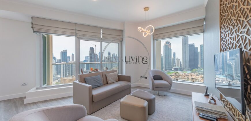 Burj Khalifa View | Fully furnished | High floor