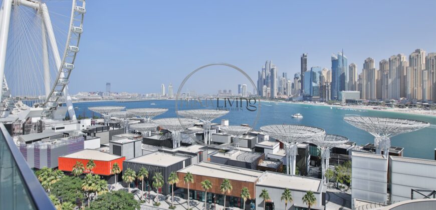 Ain Dubai view | Luxury Furnishing | High floor