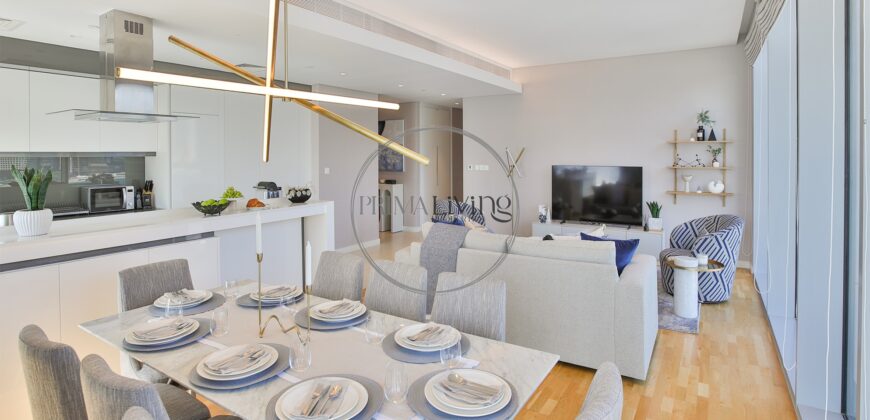 Ain Dubai view | Luxury Furnishing | High floor