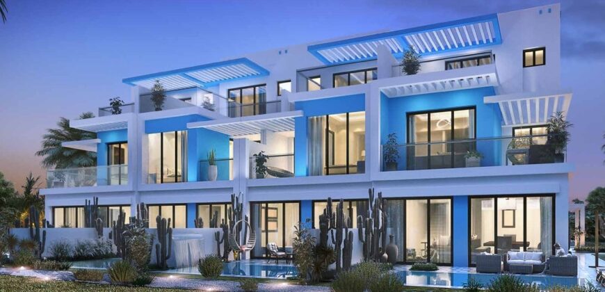 5 Bedrooms townhouse Santorini DAMAC Lagoons